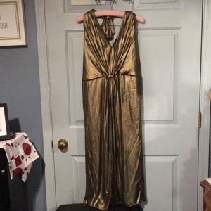 NWT Halston  Halter dress